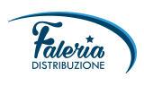 Faleria Distribuzione. Laboratorio di Pasticceria Artigianale. Sticky Logo